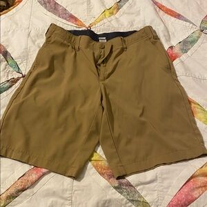 Men's Khaki Golf Shorts